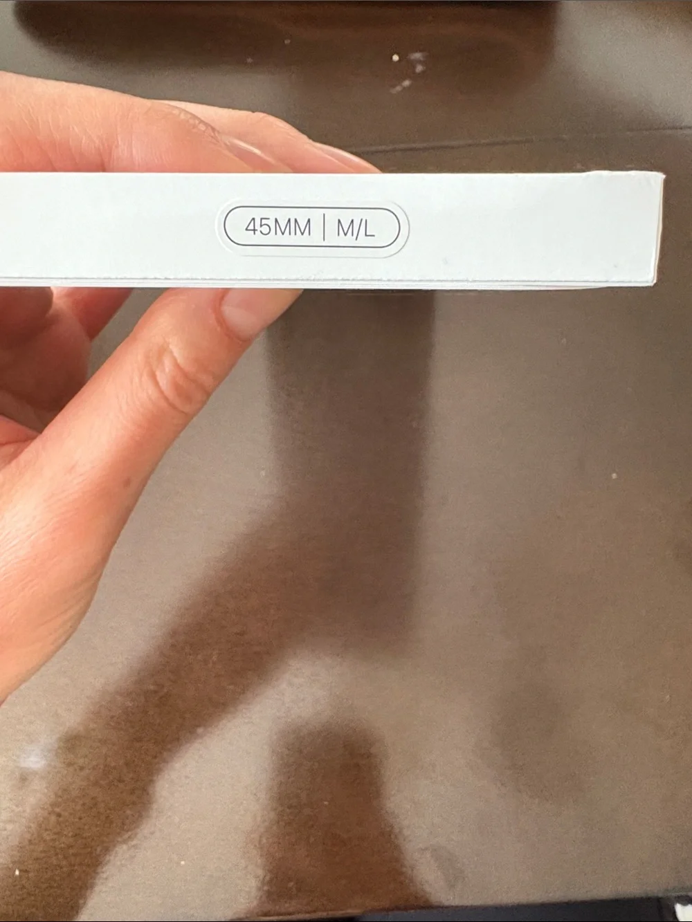 NEW 45mm M/L Apple Black Sport Band for Apple Watch